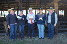 Cattle juniors: First – Jacqui Hutchison; second – Chloe Eason; third – Ali Townsend.