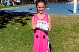 Under 10 Netball Panther of the Week - Isobel Barry.