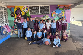 Acacia Reiri-White spent her week with Gilgandra MPS and Gilgandra Youth Services and Fitness Centre.