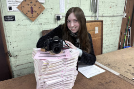 The Gilgandra Weekly’s reporter for the week, Carlie Crockett.