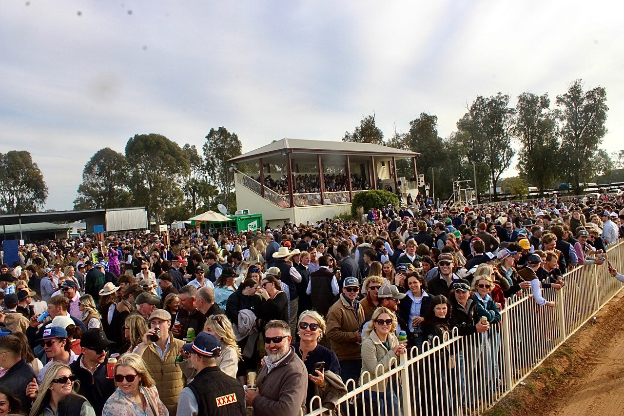 A total of 5700 people attended the 2025 Duck Creek Races at Nyngan.
