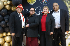 Uncle Steven Gordon, Patty Carpenter, Tracy and Steven Gordon (Orana Haven representatives).
