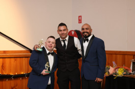 Bill, Chris Fuller and Kyran.