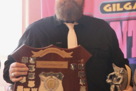 Club person of the year Wes Doherty.