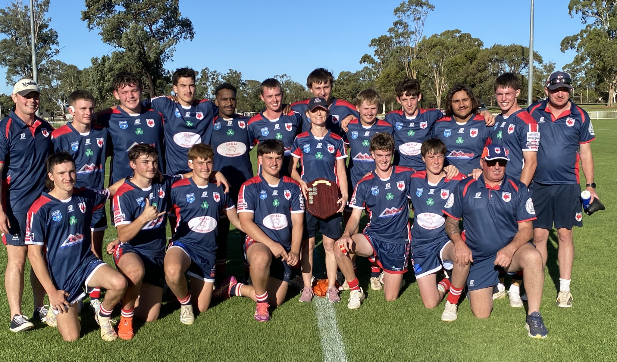The 2026 Castlereagh Rugby League Youth League Knockout winners Dunedoo. Photo supplied.