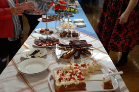 A wonderful French inspired afternoon tea was served.