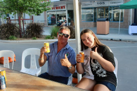 Alan Riley and his neice Trudy Donoghue.