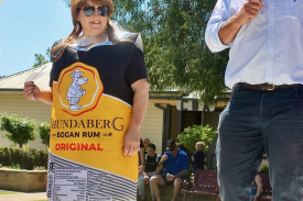 Deb Walsh was best dressed Bogan Sheila.