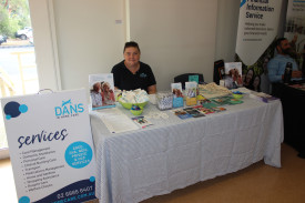 A number of services and organisations were present at the expo including Emma Meyers from DANS.