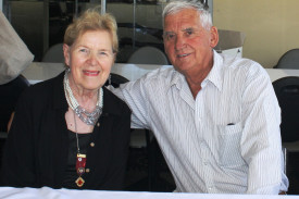 Hilda and Mike Newstead.