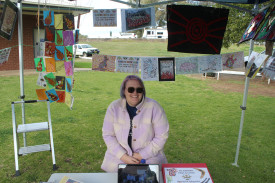 Mindy Hoskins representing Gilgandra Public School.