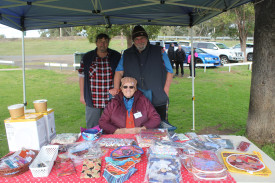 Ian Madgwick with Joan and Korry Walker.