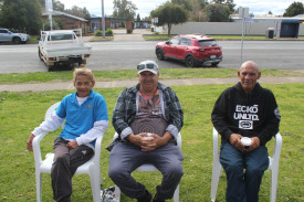 Eileeyo Louie, Jeff Bamblett, and Henry Louie.