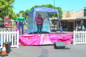 The Saturday street party featured live entertainment and was a popular element of past events.