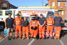 Gilgandra SES members.