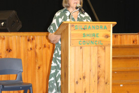 Sandra Lawford from Gilgandra Garden Club.