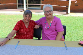Karen Rose and Stephanie Baker.