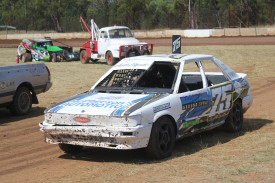 Jacob Hignett drove DBO75 in the RSA Juniors (All Stars) event.