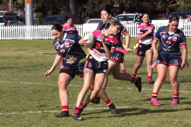 Gilgandra Pink Panthers (12) were defeated by the visitors from Cobar (40).