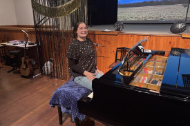 Piano solo by Jess Watson - “Rainbow Connection”.