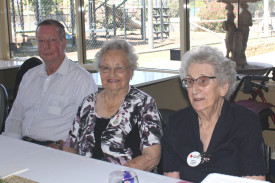 Jeff Marks, Shirley Mudford, and Marj Josephs.