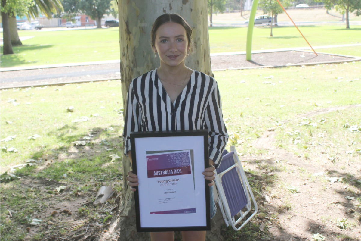 Congratulations to Gilgandra’s Young Citizen of the Year for 2025, Alana Elsom.