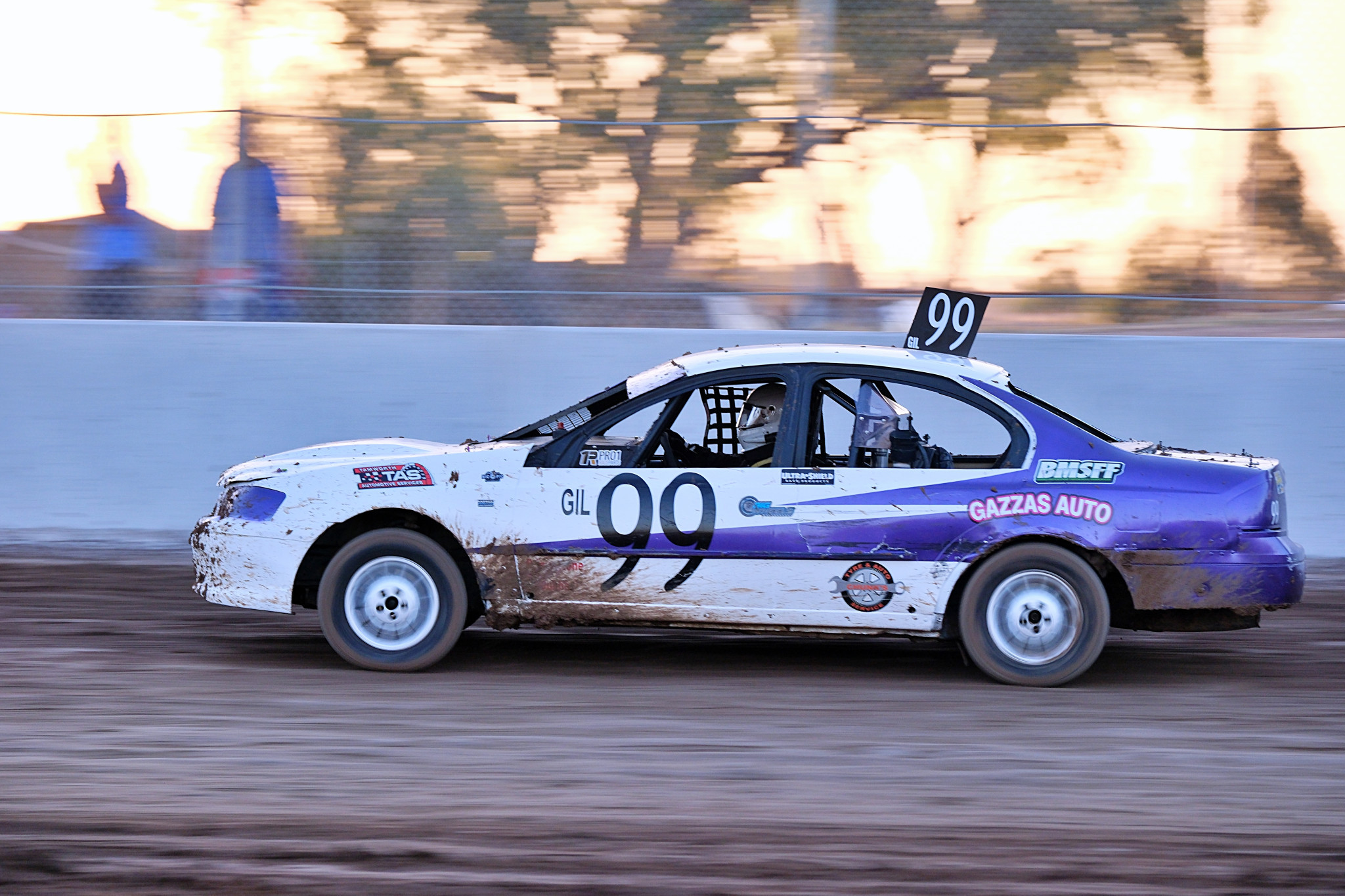 Street Stocker Gil 1000 category, local driver Geoff Stuart came in second. Photo by NicPicsNSW