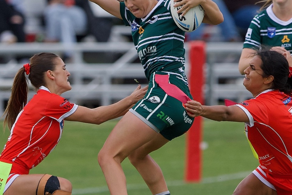 Coolah versus Dunedoo in League Tag. Photo: Peter Sherwood Photography and Framing.
