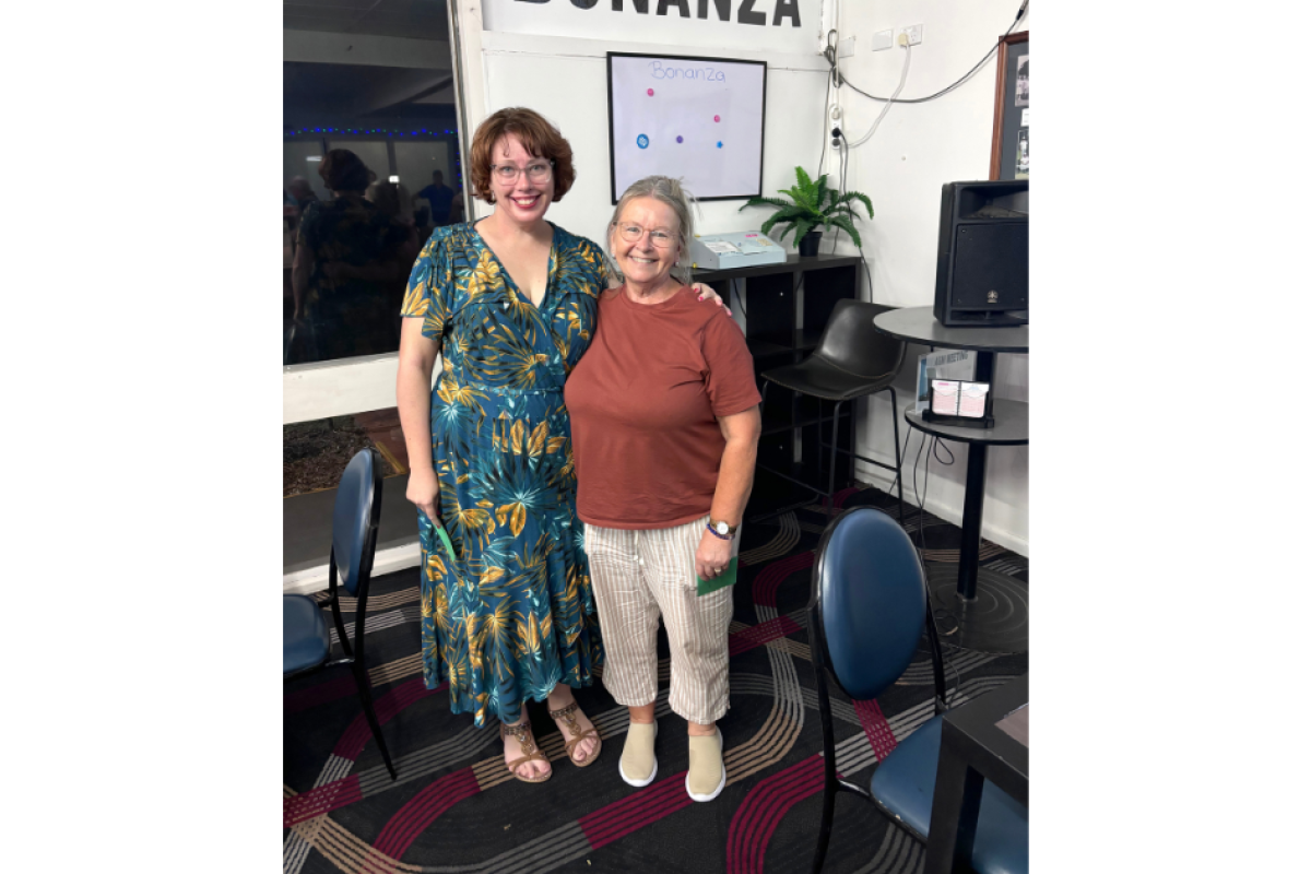 Jess Reed and Lyn Tate took out Saturday night’s social bowls event at the Sporties. Photos by The Gilgandra Weekly: Lucie Peart.