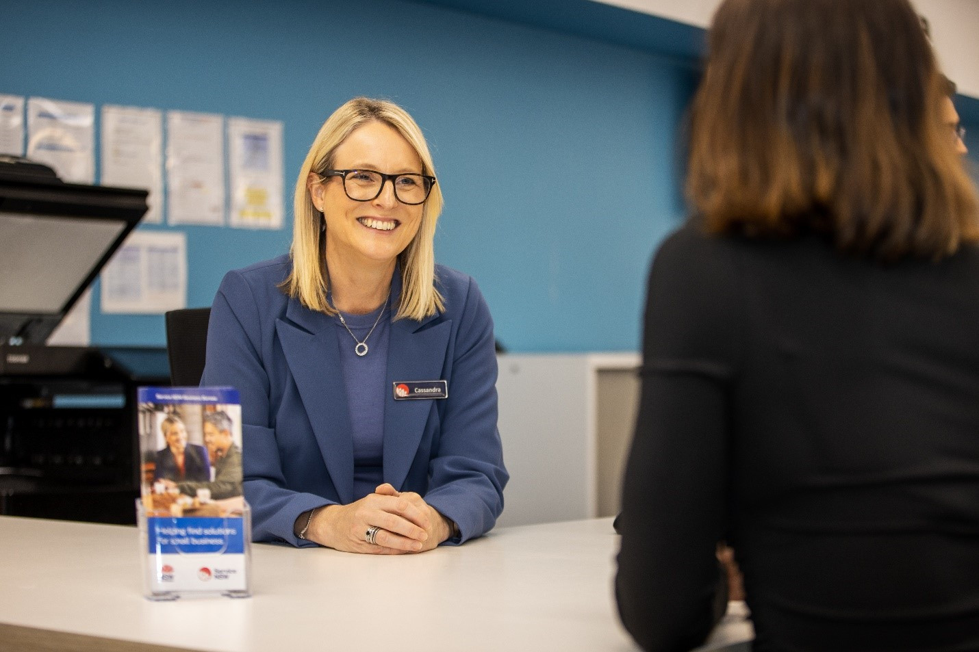 Service NSW Business Bureau executive director Cassandra Gibbens says more country people could be benefiting from the state government’s assistance program for small businesses. Photo supplied.