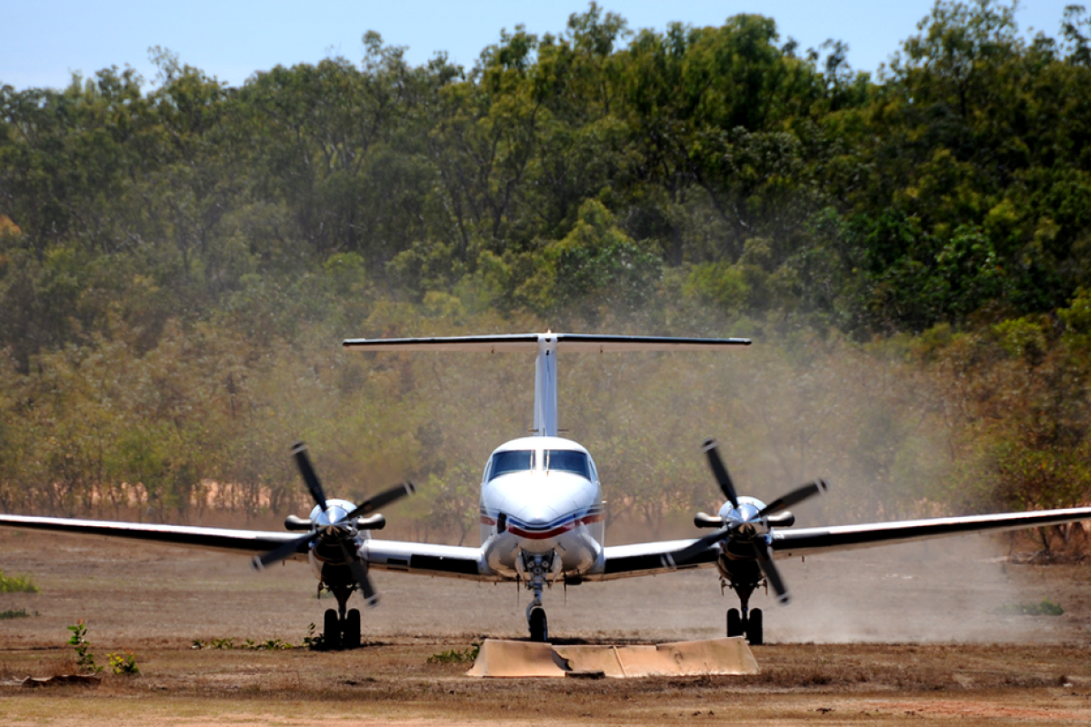 Only one remote airstrip in NSW has been funded under round 10 of the Remote Airstrip Upgrade Program. Photo supplied.
