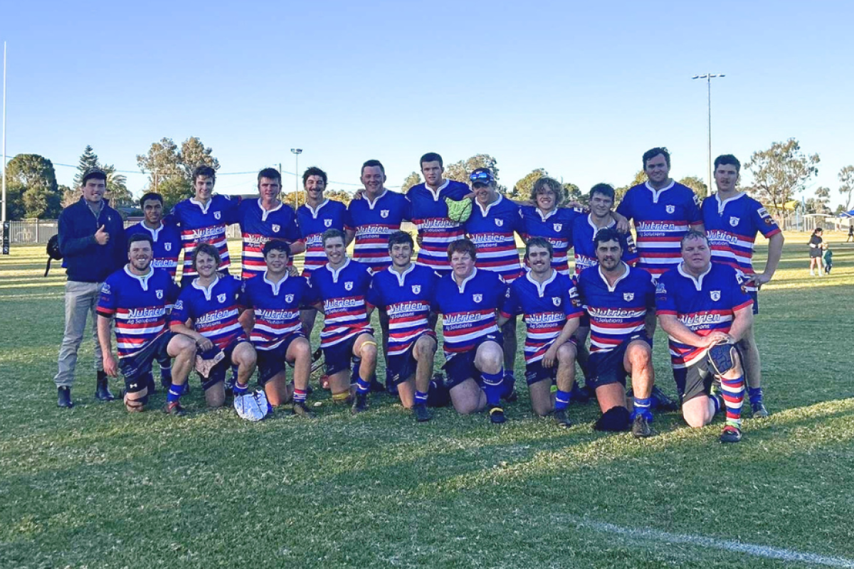 The Galahs faced the long trip to Bourke to play the Brewarrina-Bourke Barbarians and went down 40-14. Photo supplied.