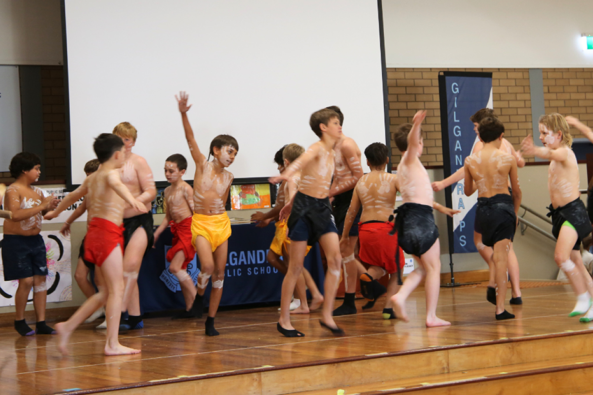 Gilgandra Public School held its annual NAIDOC Day Assembly on Friday, July 4. Photo by: Gilgandra Public School.
