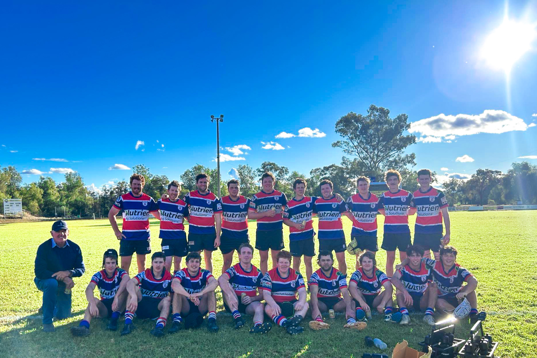 The Gulargambone Galahs made the long trek to Cobar in Western Plains Rugby Union last Saturday and lost a thriller 29-22. Photo contributed.