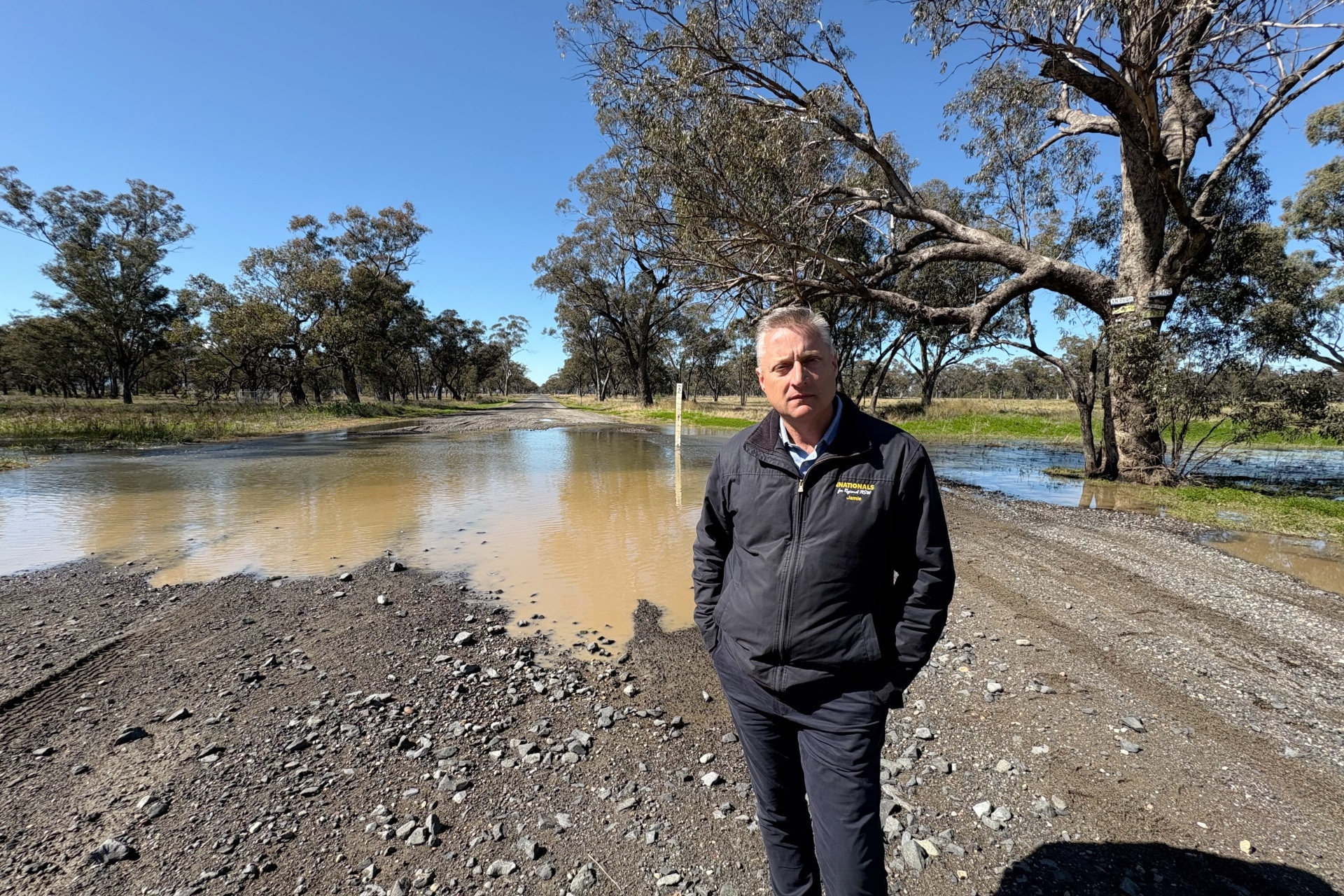 Member for Parkes, Jamie Chaffey, says regional areas are missing out on important road funding for natural disaster damage. Photo supplied.