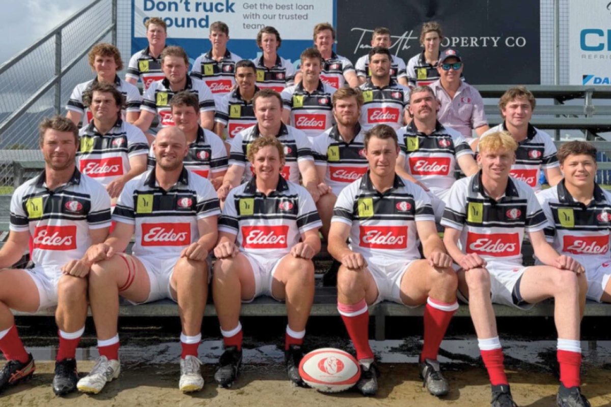 A youthful Western Plains representative side competed at the NSW Country Championships last weekend at Tamworth. Photo courtesy of Western Plains Rugby Union.