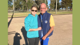 Bowls News - plus an engagement!