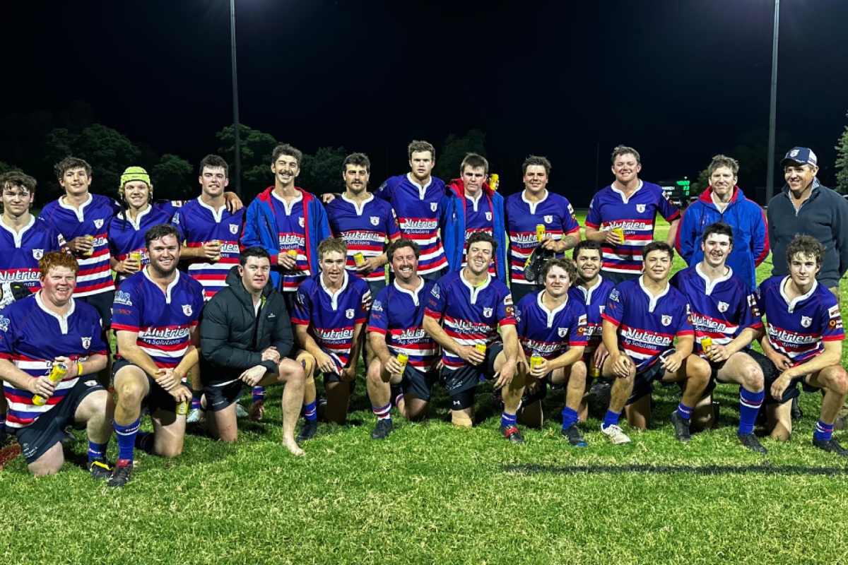 The Gulargambone Galahs after their 33-nil loss against the Warren Pumas. Photo supplied.
