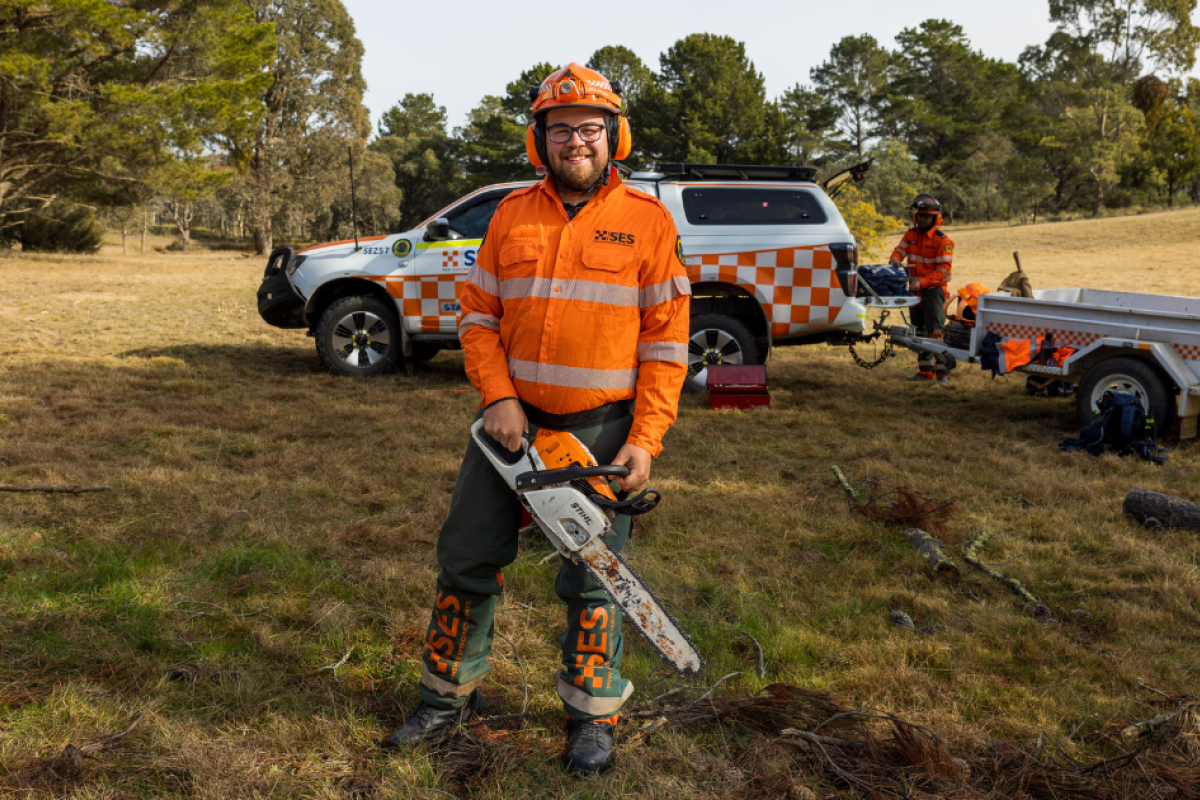 To find out more or to register your interest in volunteering, visit the SES website. Photo supplied.