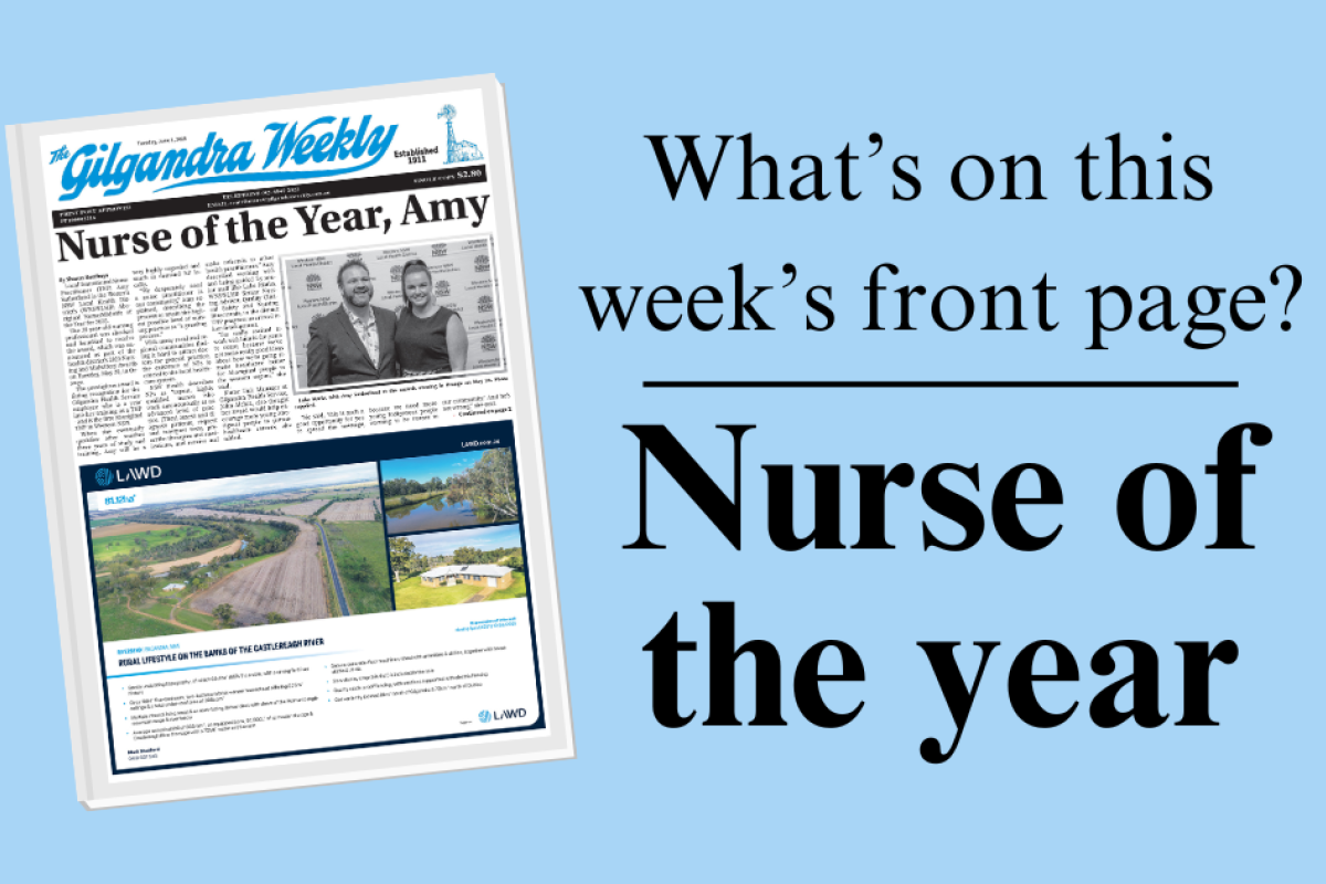 Front page sneak peek - Nurse of the year - feature photo