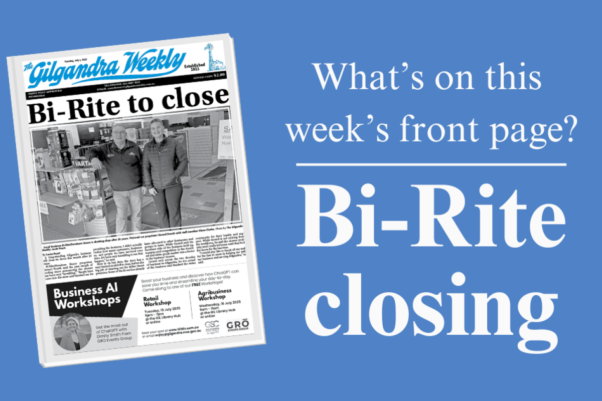 Front page - July 1 - feature photo