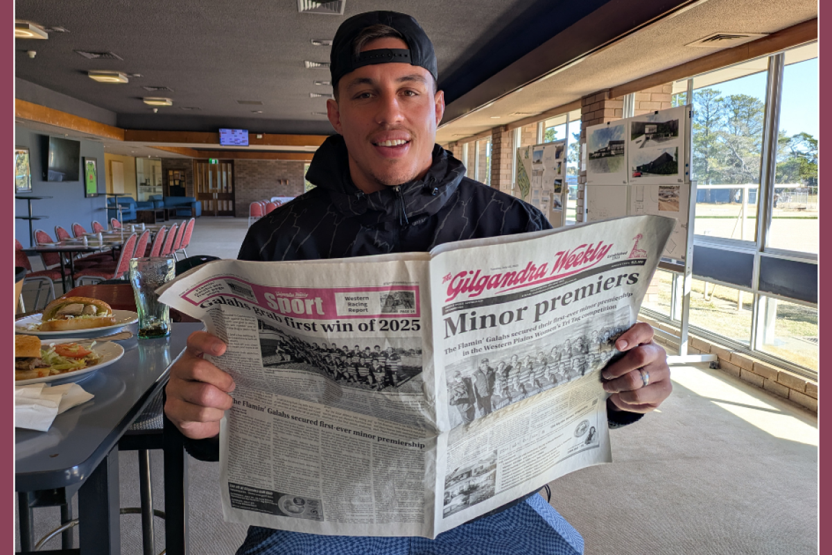 Photo by The Gilgandra Weekly: Peter Wightman.