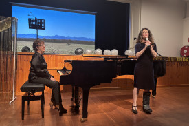 Special performance by Bethany and Sharon Simons.