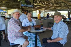 Chris and Vicki White with Douglas Diggs.
