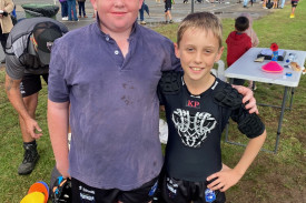Archie O’Connor and Tom Mudford won the U10s Panther of the Week awards.