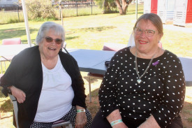 Wendy Clissold and Jenny Deacon.